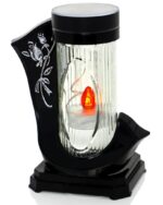 Znicz SOLARNY WSTĘGA z różą - obrazek 4