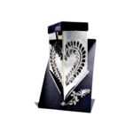 Znicz solarny Anielski Płomień SOLARIS srebrny