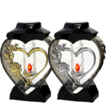 Znicz solarny Serce Lux dzień i noc SOLARIS LED