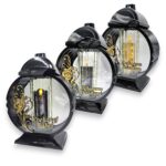 Znicz nagrobny okrągły medalion 32 cm – dedykacja „Kochanej Babci / Kochanemu Dziadkowi / Kochanym Dziadkom”,