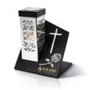 Znicz solarny PARIS II silver