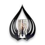 Znicz solarny Płomień SOLARIS LED silver