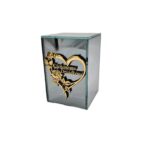 Lampion LED 3D lustro sześcian dedyk - obrazek 4