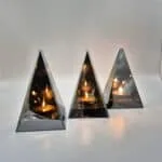 Znicz LED lustrzana piramida zniczonline.pl