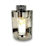 lampion nagrobny łezka 35 cm grafitowy