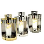 lampion nagrobny łezka 35 cm glamour