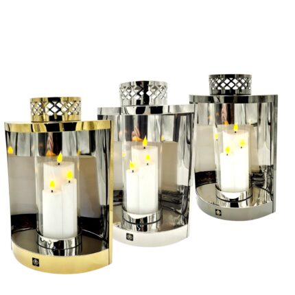 lampion nagrobny łezka 35 cm glamour