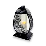 znicz wielkanocny czarny srebrny