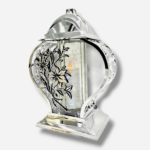 nicz Glamour 32 cm srebrny połysk premium