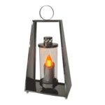 znicz metalowy trapez elegance 41 cm grafit