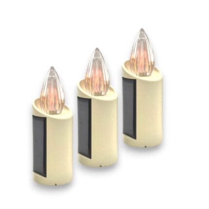 wkład solarny led 15 cm do zniczy i latarenek q57