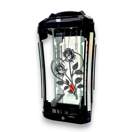 Znicz Solarny Hologram AURON SILVER