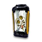 Znicz Solarny Hologram AURON GOLD