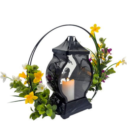 dekoracja nagrobna wielkanocna 2w1