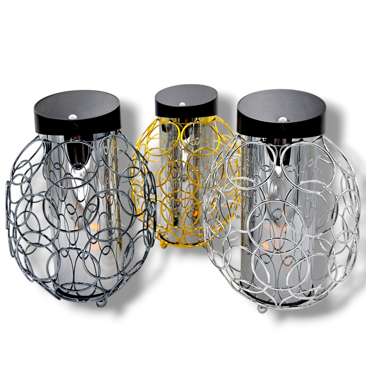 Ekskluzywny znicz solarny metalowy Solaris 26cm-grafit-złoty-srebrny-zniczonline.pl Ekskluzywny znicz solarny metalowy Solaris 26cm grafit zloty srebrny