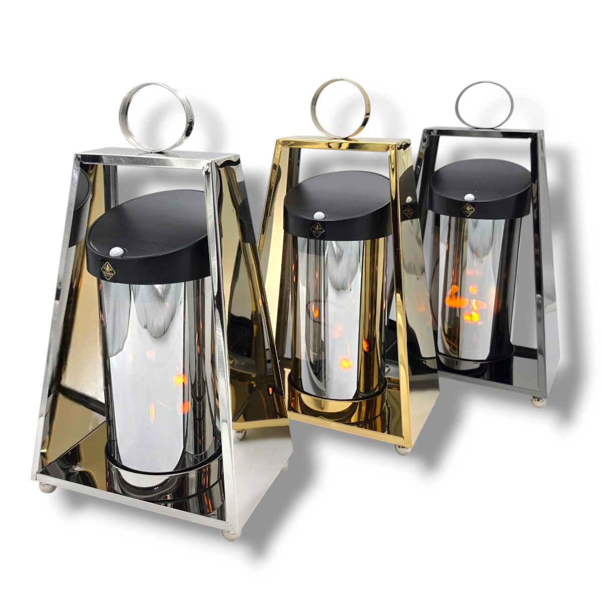 Stylowy znicz solarny TRAPEZ 30cm – Świeci Dzień i Noc-zniczonline.pl Stylowy znicz solarny TRAPEZ 30cm – Świeci Dzień i Noc SOLARIS