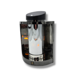 Znicz Nowoczesny 3D Solaris Łezka 25 cm lustrzany grafit