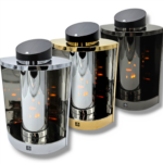 Duży znicz solarny 3D Solaris Łezka 35cm kapliczka srebrna złota grafitowa