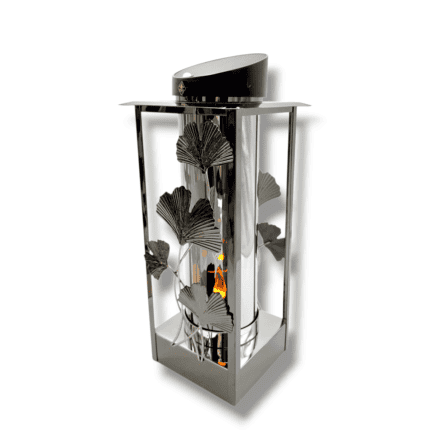 Znicz solarny lampion metalowy LUX 3D 37cm Solaris