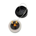 Stylowy znicz solarny TRAPEZ 30cm – Świeci Dzień i Noc - obrazek 6