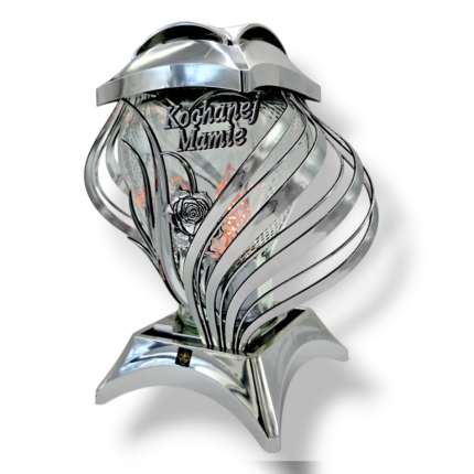 Lampion-Serce-dla-Mamy-Szarfa-srebro-Glamour-Solaris