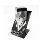 Znicz-solarny-z-dedykacja-dla-Rodzicow-Anielski-Plomien-23-cm-Solaris-Silver