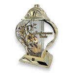 Znicz-z-dedykacja-dla-Taty-Glamour-Premium-32-cm-zloty-ze-szklana-tuba Solaris