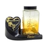 Elegancki-znicz-solarny-z-dedykacja-Kochanemu-Tacie-ze-szklanym-grawerem-Drzewko-Pamieci